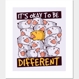 It's Okay to Be Different Posters and Art